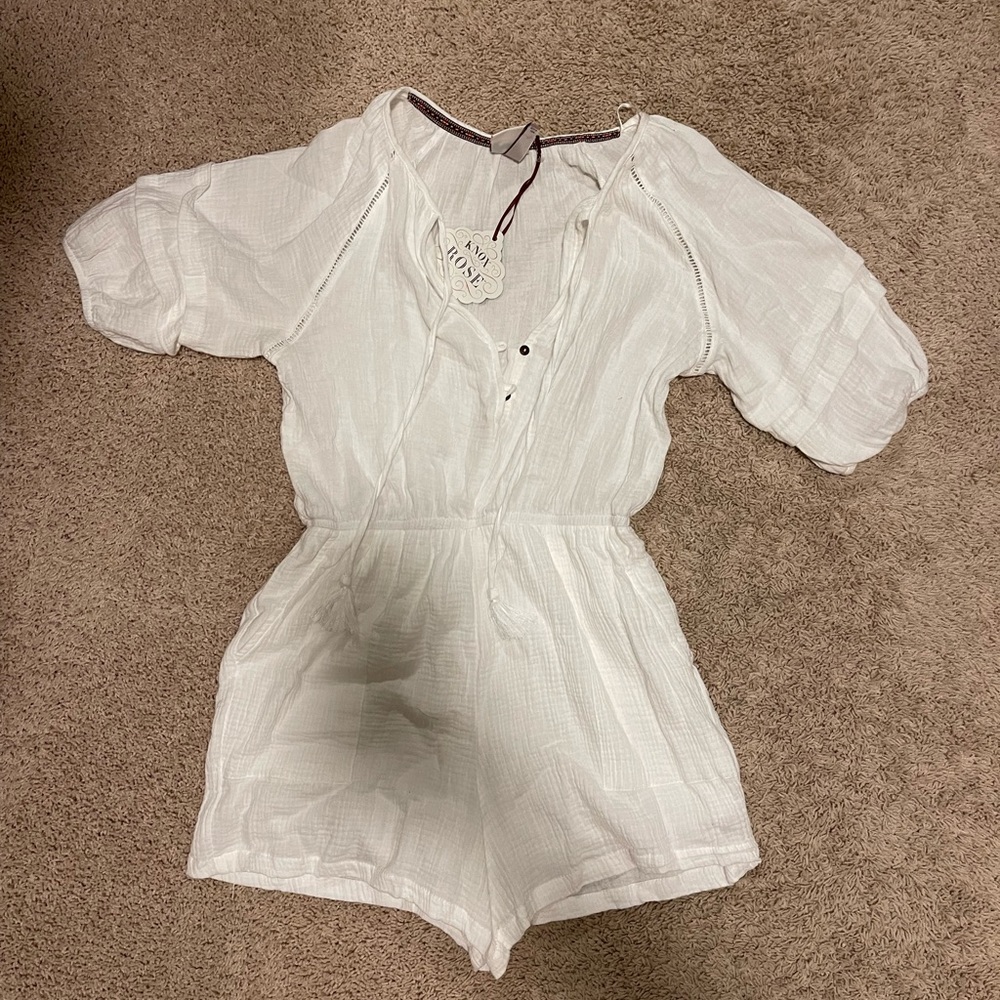 White romper